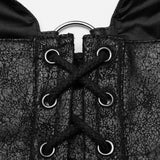 Urban Anarchy - Punk PU Crop Top - PunkRave