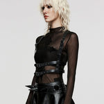Revolt Rock - Punk PU Harness - PunkRave