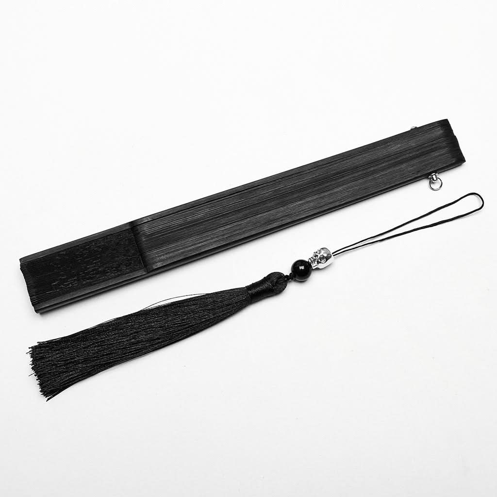 Dark Enchantment - Gothic Printed Hand Fan - PunkRave