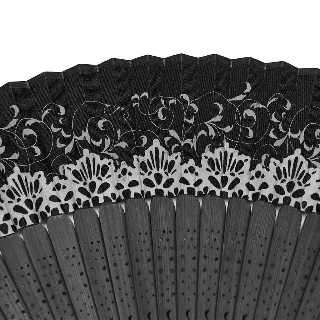 Dark Enchantment - Gothic Printed Hand Fan - PunkRave
