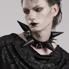 Punk Passion - Punk Choker with Spikes - PunkRave
