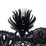 Galaxy Gossamer - Gothic Venetian Mask with Tassels - PunkRave
