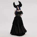 Ebon Labyrinth - Gothic Headpiece with Wings - PunkRave