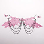 Sinister Whispers - Gothic Harness with Wings - PunkRave