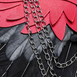 Sinister Whispers - Gothic Harness with Wings - PunkRave