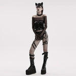 Witching Hour - Punk Harness with Garters - PunkRave