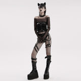 Witching Hour - Punk Harness with Garters - PunkRave