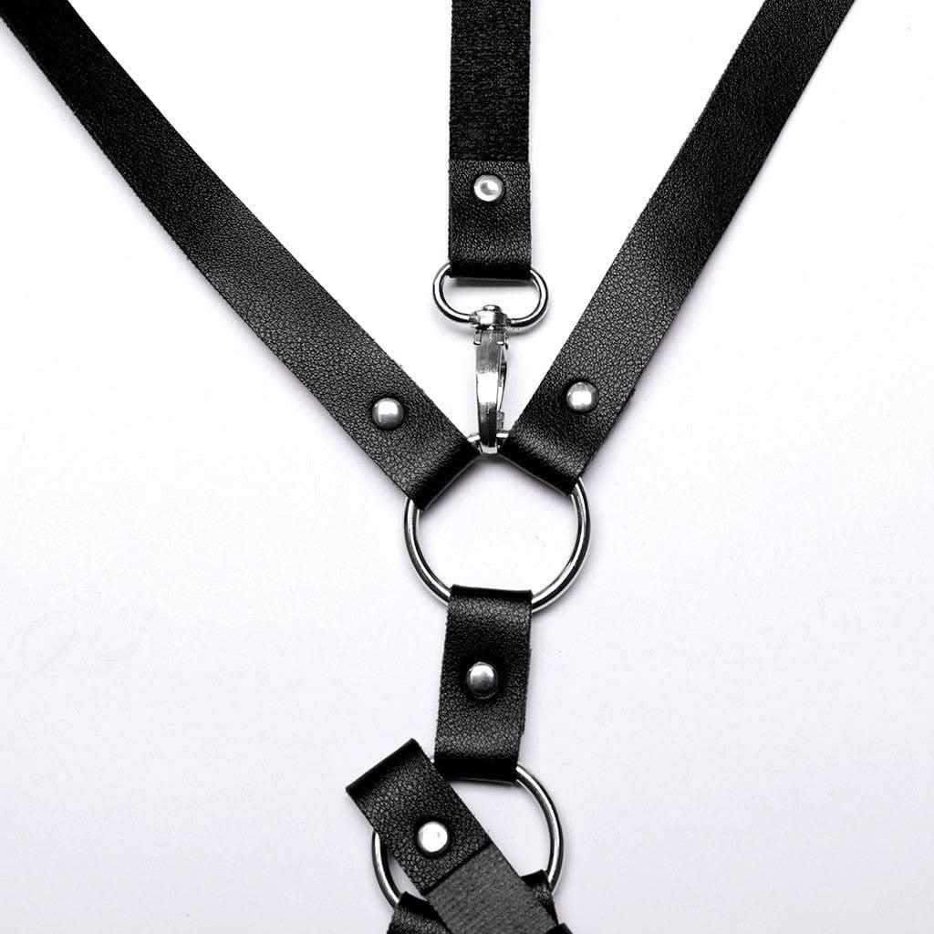 Witching Hour - Punk Harness with Garters - PunkRave