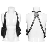 Wraith - Gothic Harness with Pockets - PunkRave