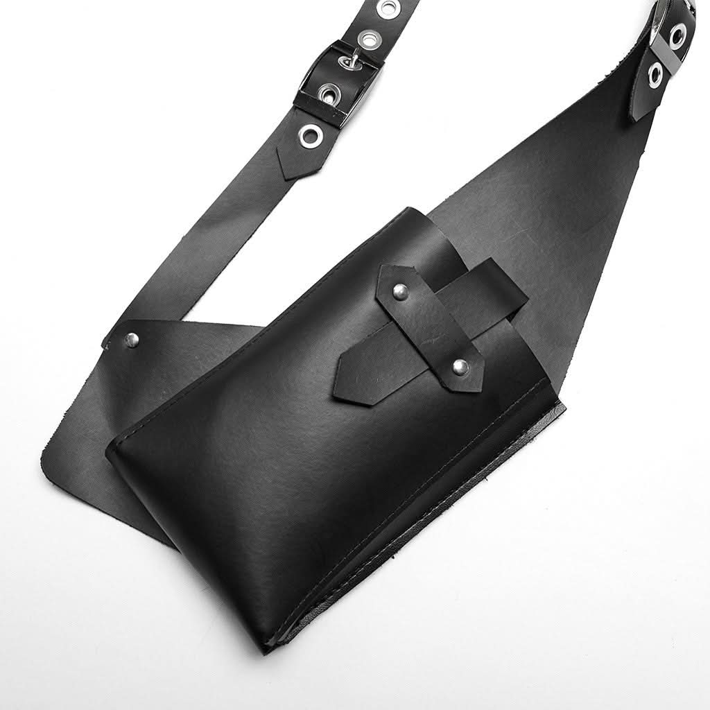 Wraith - Gothic Harness with Pockets - PunkRave