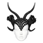Inferno - Gothic Headpiece with Horns - PunkRave