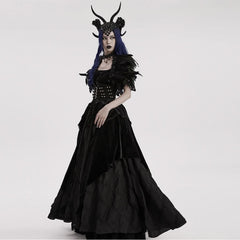 Inferno - Gothic Headpiece with Horns - PunkRave