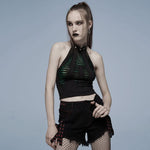 Bathory - Punk Halterneck Top - PunkRave