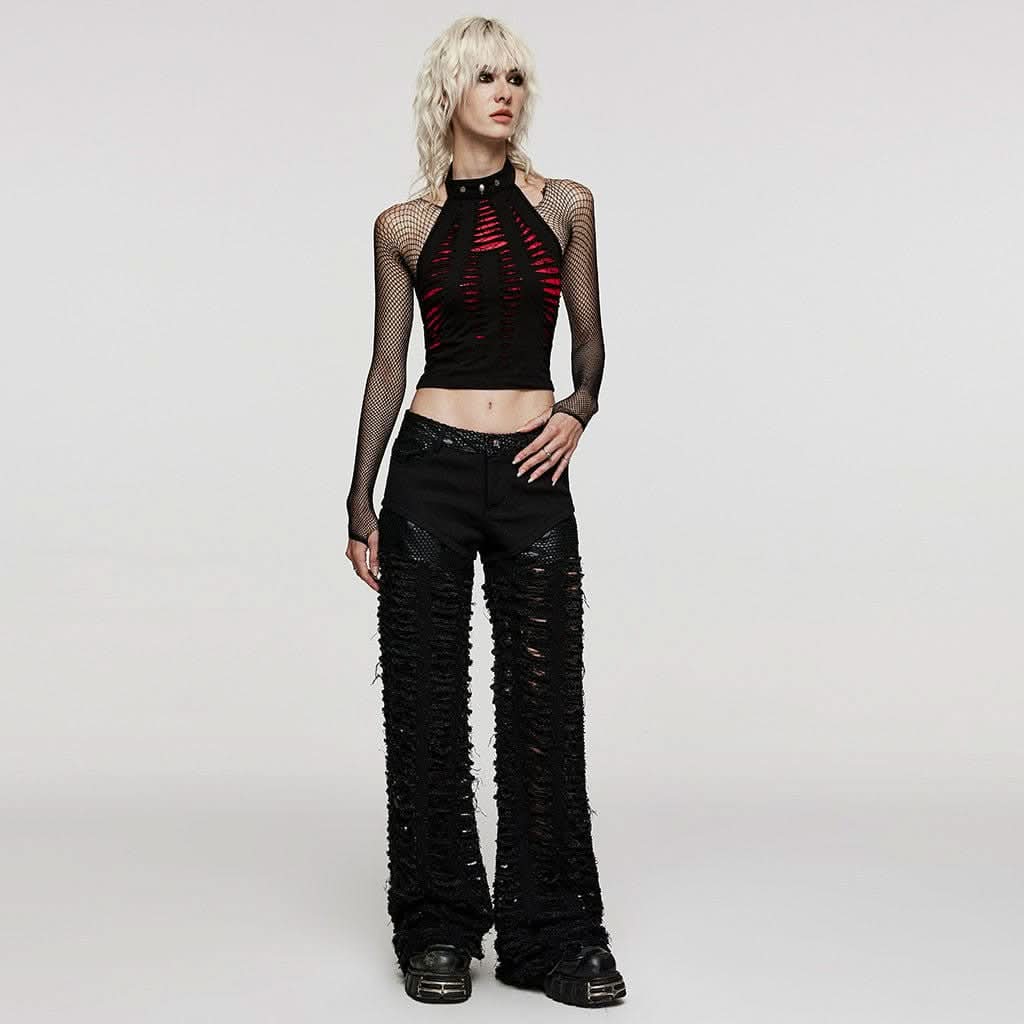 Bathory - Punk Halterneck Top - PunkRave