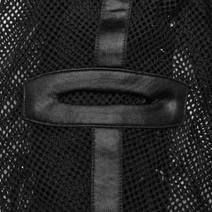 Hardcore Haven - Punk Mesh Mask With Mohawk - PunkRave