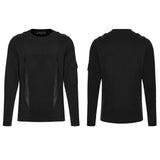 Onyx Gothic Stretch Knit Mesh Top Men's