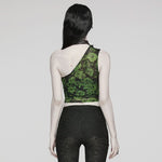 Oracle Printed Top (Malachite) - PunkRave