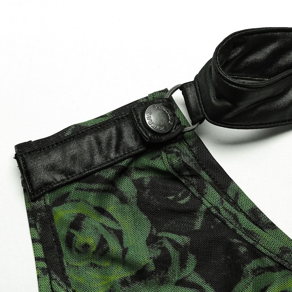 Oracle Printed Top (Malachite) - PunkRave
