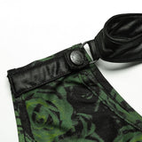 Oracle Printed Top (Malachite) - PunkRave