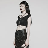 Vengeance Crop Top - PunkRave