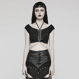 Vengeance Crop Top - PunkRave
