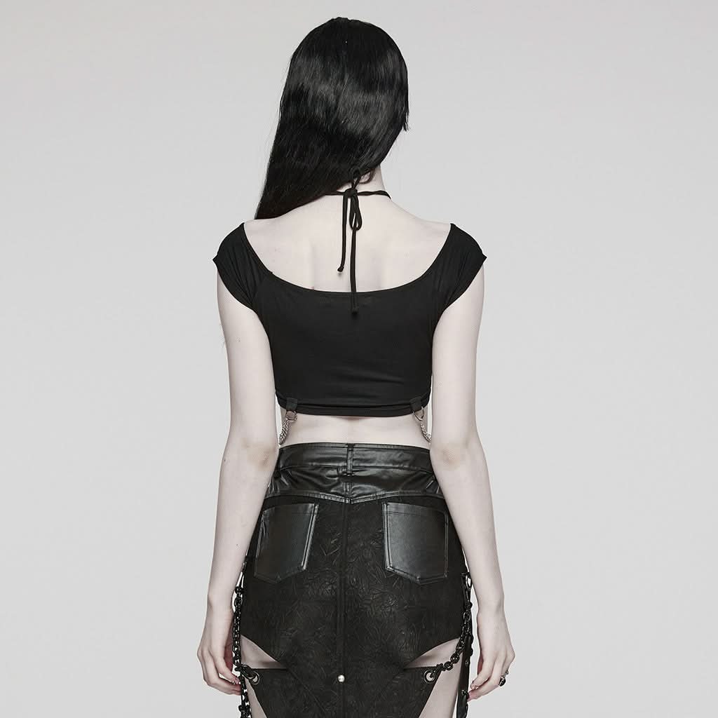 Vengeance Crop Top - PunkRave