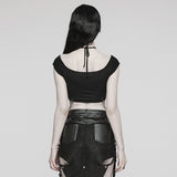 Vengeance Crop Top - PunkRave