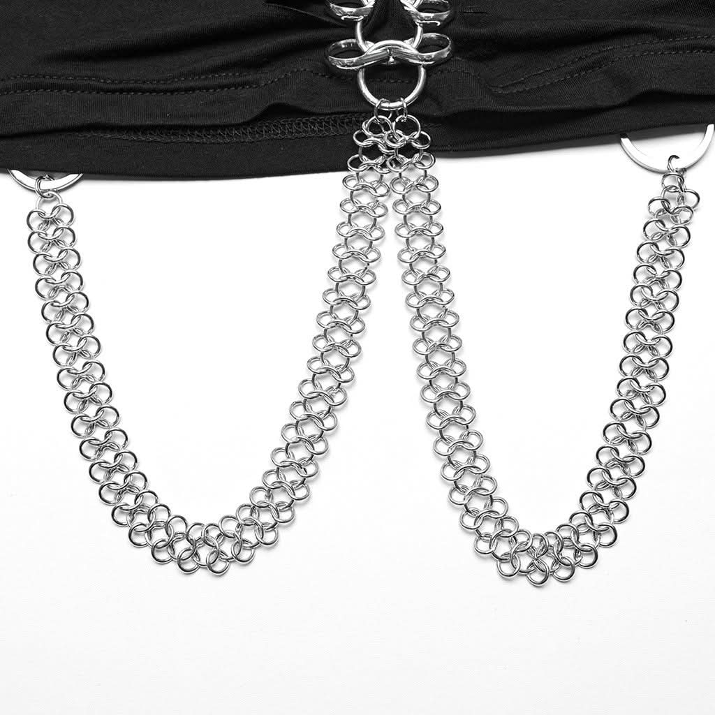 Vengeance Crop Top - PunkRave