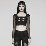 Umbra Crop Top - PunkRave