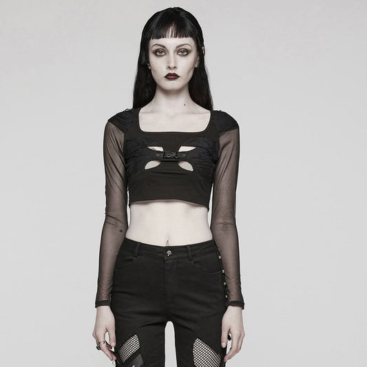 Umbra Crop Top - PunkRave