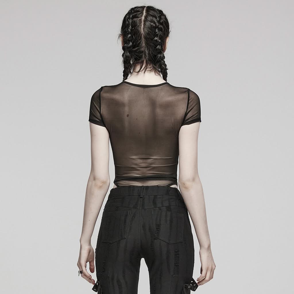 Nihil Mesh Bodysuit - PunkRave