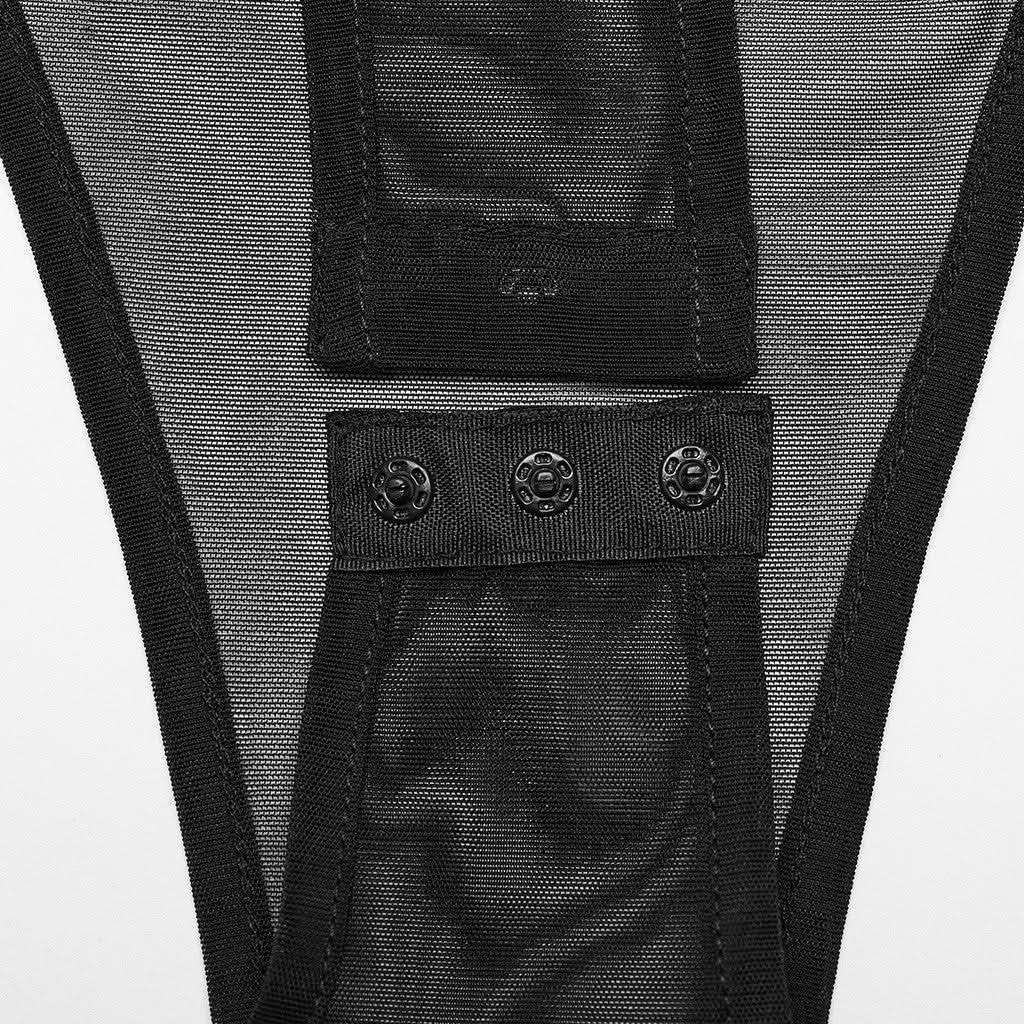 Nihil Mesh Bodysuit - PunkRave