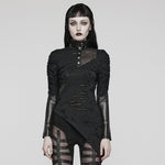 Aether Distressed Top - PunkRave