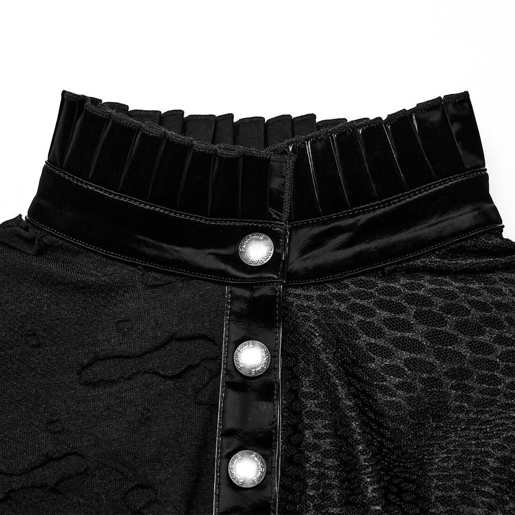 Aether Distressed Top - PunkRave