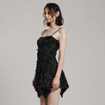Nyx Distressed Dress (Dark Matter) - PunkRave