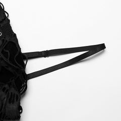 Nyx Distressed Dress (Dark Matter) - PunkRave