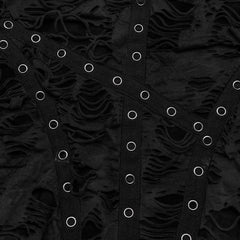 Nyx Distressed Dress (Dark Matter) - PunkRave