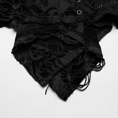 Nyx Distressed Dress (Dark Matter) - PunkRave