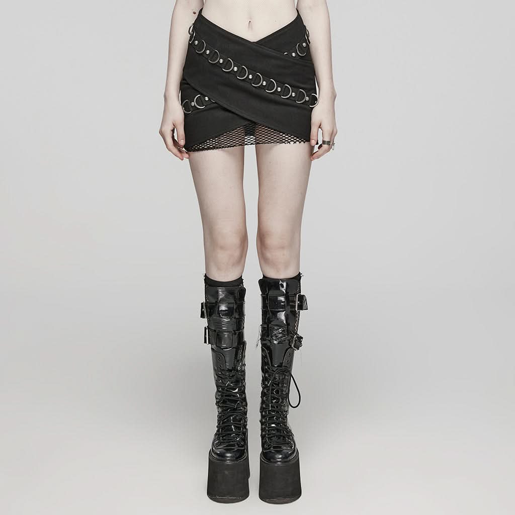 Myst Mini Skirt (Komand'r) - PunkRave