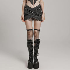 Myst Mini Skirt (Koriand'r) - PunkRave