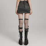 Myst Mini Skirt (Koriand'r) - PunkRave