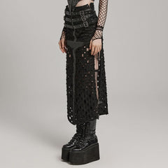 Necropolis Maxi Skirt - PunkRave