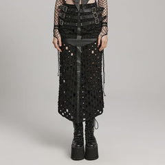 Necropolis Maxi Skirt - PunkRave