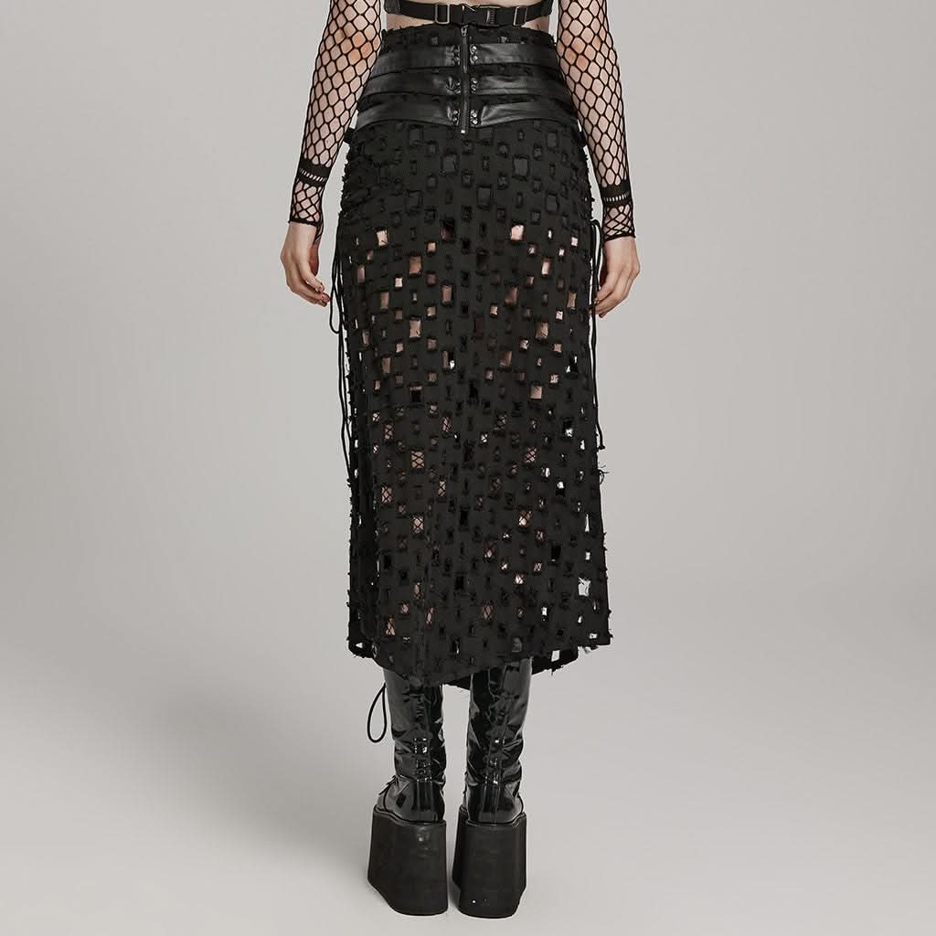 Necropolis Maxi Skirt - PunkRave