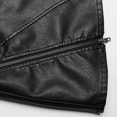 Chronos Mini Skirt (Obsidian) - PunkRave