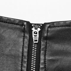 Chronos Mini Skirt (Obsidian) - PunkRave