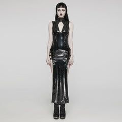 Quasar Vinyl Skirt (Nocturnal) - PunkRave