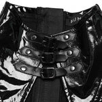 Quasar Vinyl Skirt (Nocturnal) - PunkRave