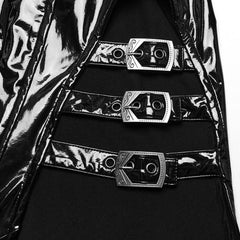 Quasar Vinyl Skirt (Nocturnal) - PunkRave