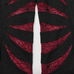 Pariah Flared Trousers (Red) - PunkRave